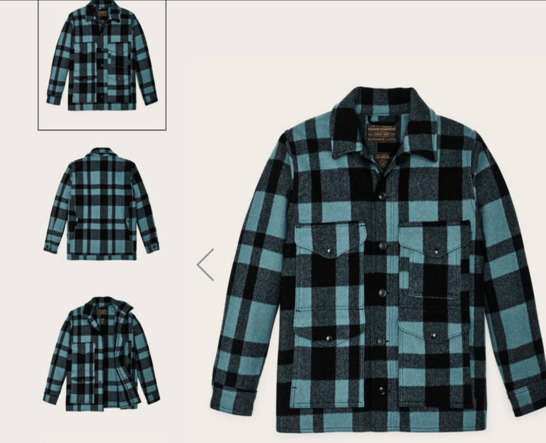 Chris Stapleton's signature Filson Machinaw cruiser. 